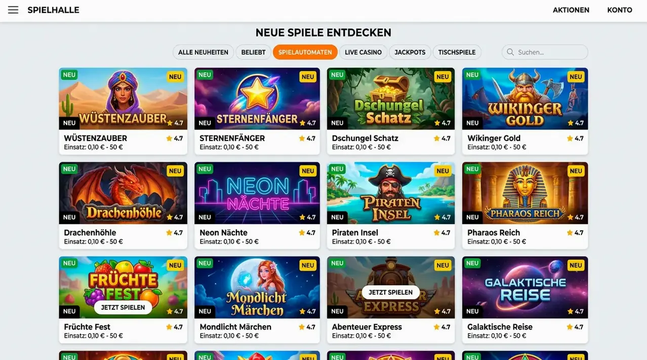 Neuheiten & Weitere — Spinania